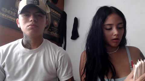 Sahara y Thiago online show from January 2025 01:30:01 PM