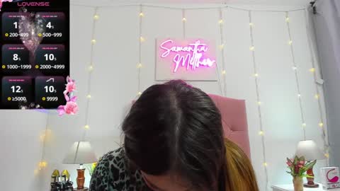 Snapshot of samanthamillher1 chatting on January 2025 06:09:02 AM Samy  online show from January 2025 06:09:02 AM