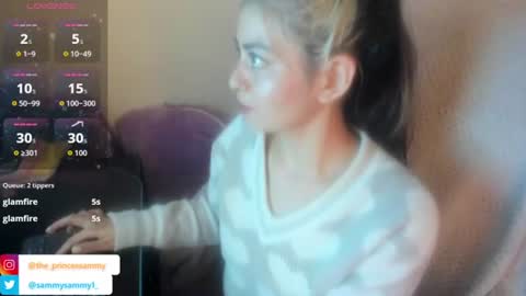 Snapshot of sammysammy_ chatting on June 2026 09:14:01 AM online show from June 2026 09:14:01 AM