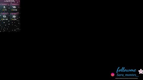 Sara Montes  online show from September 2025 02:50:02 PM