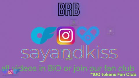 Snapshot of say_and_kiss chatting on May 2026 02:12:02 PM Say and kiss online show from May 2026 02:12:02 PM