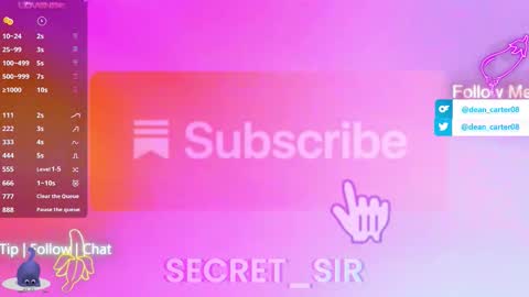 Dean Carter online show from February 2026 11:11:02 PM