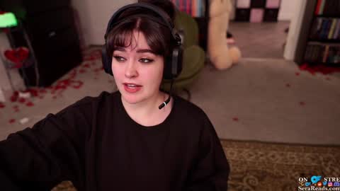 Snapshot of serareads chatting on February 2025 07:15:02 AM SeraReads online show from February 2025 07:15:02 AM