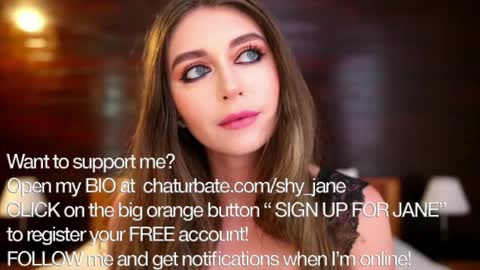 Snapshot of shy_jane chatting on June 2026 06:58:01 AM Jane online show from June 2026 06:58:01 AM