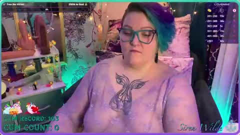 Snapshot of sirenwilde chatting on June 2026 04:21:02 AM Siren Wilde online show from June 2026 04:21:02 AM