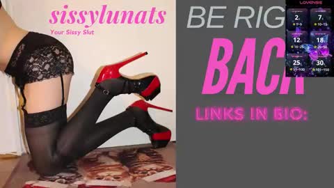 Snapshot of sissylunats chatting on April 2026 07:22:01 PM SissyLunaTS online show from April 2026 07:22:01 PM