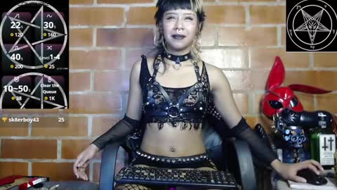 Snapshot of skarleth_miaw chatting on January 2025 10:11:02 PM Punkat 3 online show from January 2025 10:11:02 PM