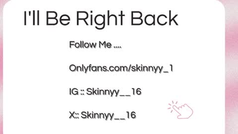 Skinnyy   online show from July 2026 12:46:02 AM