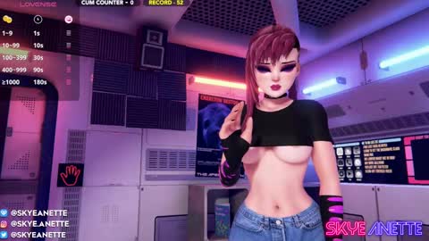 SkyeAnette online show from January 2025 02:15:01 AM