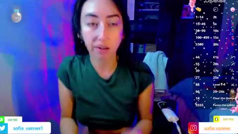 Snapshot of sofia_vanner chatting on June 2026 02:57:01 AM SOFIA online show from June 2026 02:57:01 AM