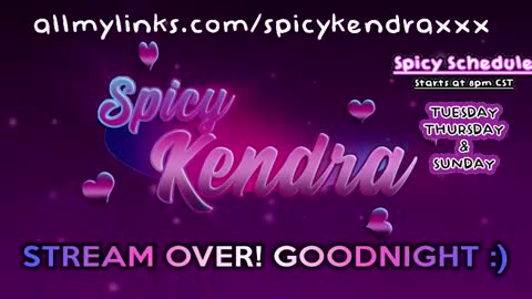 Kendra online show from March 2025 06:18:02 AM