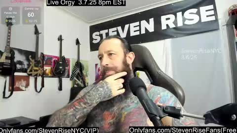 StevenRiseNYC online show from March 2025 02:46:02 AM