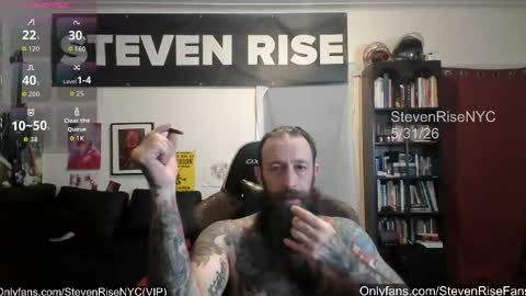 StevenRiseNYC online show from June 2026 01:40:01 AM