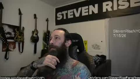 Snapshot of stevenrisenyc chatting on July 2026 10:42:02 AM StevenRiseNYC online show from July 2026 10:42:02 AM