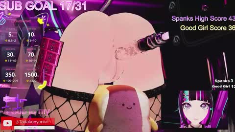 Snapshot of tadakonyanko chatting on February 2026 02:29:01 AM Tadako Nyanko online show from February 2026 02:29:01 AM