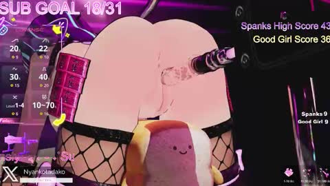 Snapshot of tadakonyanko chatting on February 2026 01:25:02 AM Tadako Nyanko online show from February 2026 01:25:02 AM