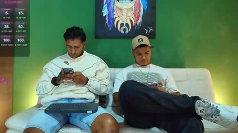 Snapshot of the_golden_boys chatting on November 2025 12:31:02 AM SCOTT THEO KAMERON GENDERSON online show from November 2025 12:31:02 AM