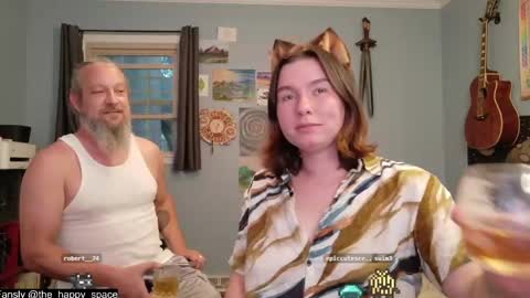 Snapshot of the_happy_space chatting on June 2026 12:14:01 AM MATERNITY LEAVE online show from June 2026 12:14:01 AM