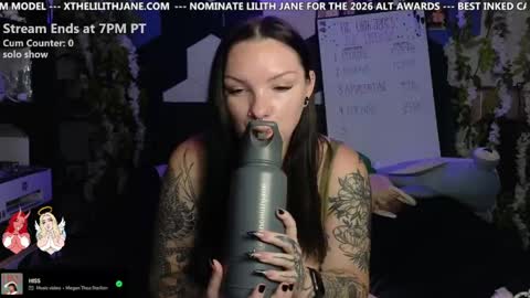Lilith Jane online show from April 2026 01:06:01 AM
