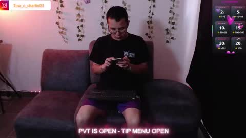 Tina N Charlie online show from April 2026 01:49:01 PM