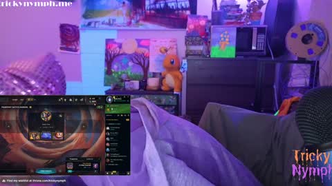 Snapshot of tricky_nymph chatting on December 2024 09:24:01 AM Cassie online show from December 2024 09:24:01 AM