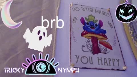 Snapshot of tricky_nymph chatting on October 2025 07:07:02 AM Cassie online show from October 2025 07:07:02 AM