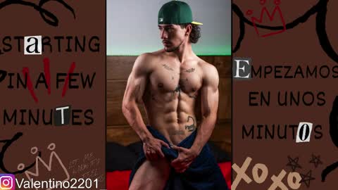 Snapshot of valentino_2201 chatting on June 2026 02:27:01 AM Valentino - 15 OFF valentino2201 online show from June 2026 02:27:01 AM