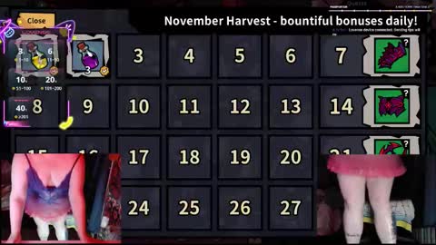 VelvetineSiren online show from November 2025 09:45:01 AM