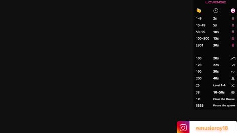 Venus online show from February 2025 11:03:01 PM