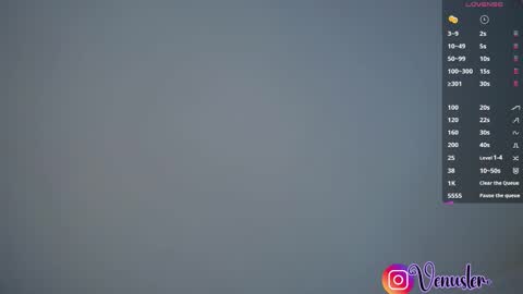 Venus online show from January 2026 09:18:02 PM