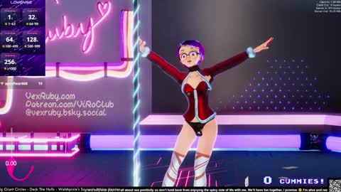 Vex Ruby online show from December 2024 02:12:02 AM