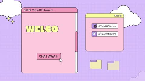 Violet Flowers online show from January 2025 02:30:02 AM
