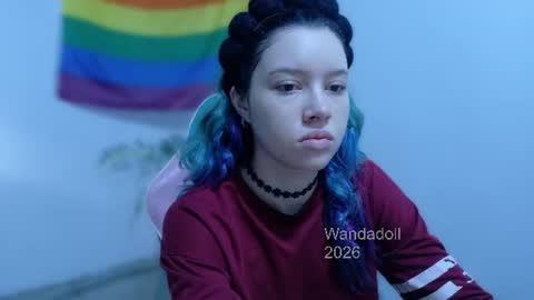 Snapshot of wandadoll chatting on June 2026 12:14:01 PM Wanda online show from June 2026 12:14:01 PM