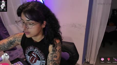 Snapshot of witchofhearts chatting on January 2025 11:13:01 PM Luna Violeta A r t i s t online show from January 2025 11:13:01 PM