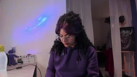 Snapshot of witchofhearts chatting on February 2025 04:20:01 AM Luna Violeta A r t i s t online show from February 2025 04:20:01 AM