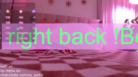 Snapshot of xo_sadie chatting on November 2025 07:09:01 AM Xo Sadie online show from November 2025 07:09:01 AM