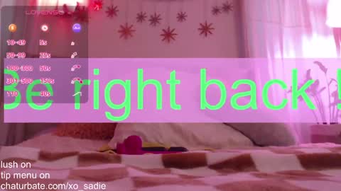 Snapshot of xo_sadie chatting on April 2026 01:54:01 AM Xo Sadie online show from April 2026 01:54:01 AM
