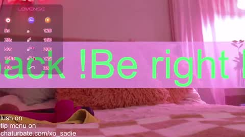 Snapshot of xo_sadie chatting on May 2026 03:04:02 AM Xo Sadie online show from May 2026 03:04:02 AM