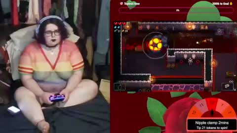 Snapshot of xonerdykitty chatting on June 2026 04:10:01 AM Nerdykitty online show from June 2026 04:10:01 AM