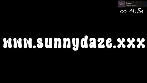 Sunny Daze online show from May 2026 10:48:01 PM