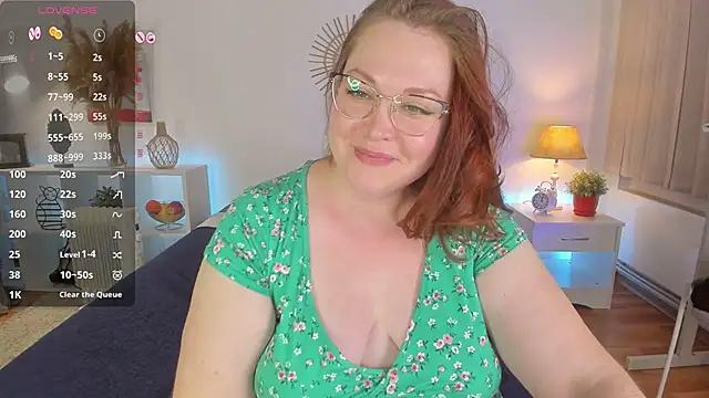 CutieGinger online show from December 2024 04:23:02 AM
