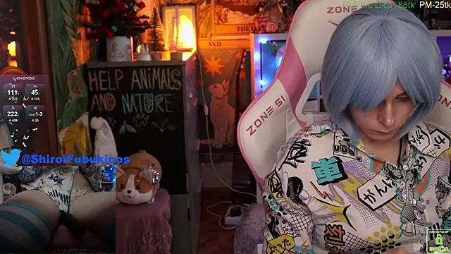 ShiroiFubuki online show from December 2024 11:12:01 AM