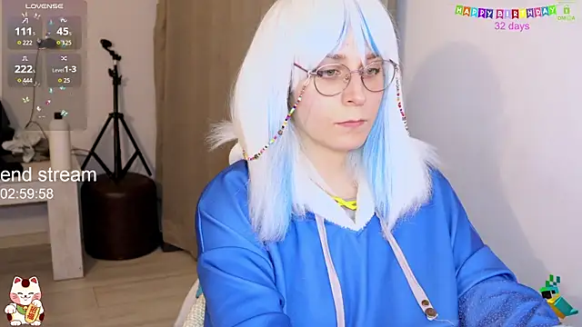 ShiroiFubuki online show from January 2026 07:28:02 PM