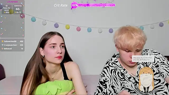 Emily and Ilumi online show from February 2025 03:05:01 PM