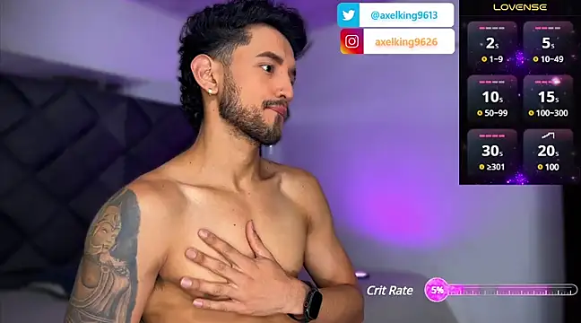 AxelKing1326 online show from January 2025 10:29:02 PM