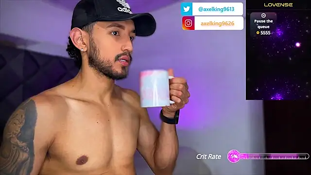 AxelKing1326 online show from January 2025 09:29:01 PM