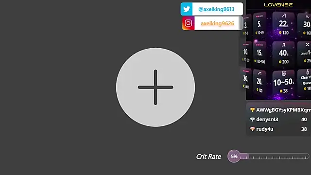 AxelKing1326 online show from February 2025 01:13:01 AM