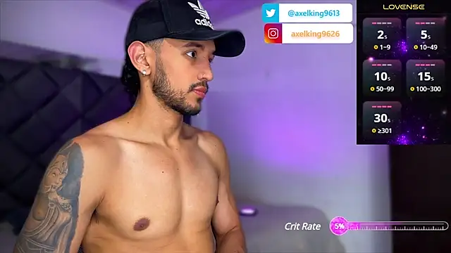 AxelKing1326 online show from February 2025 09:58:02 PM