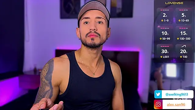 AxelKing1326 online show from January 2026 10:59:01 PM