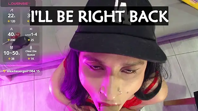 Snapshot of Ari-Hall chatting on February 2025 07:21:01 PM Ari-Hall online show from February 2025 07:21:01 PM